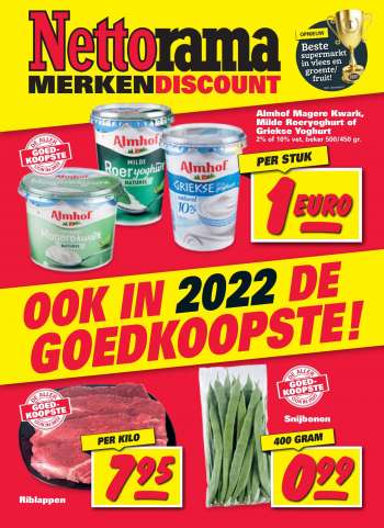 Nettorama-aanbieding - 10.1.2022 - 16.1.2022.
