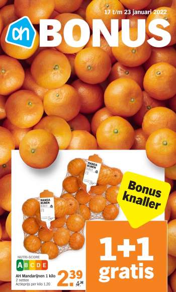 Albert Heijn-aanbieding - 17.1.2022 - 23.1.2022.