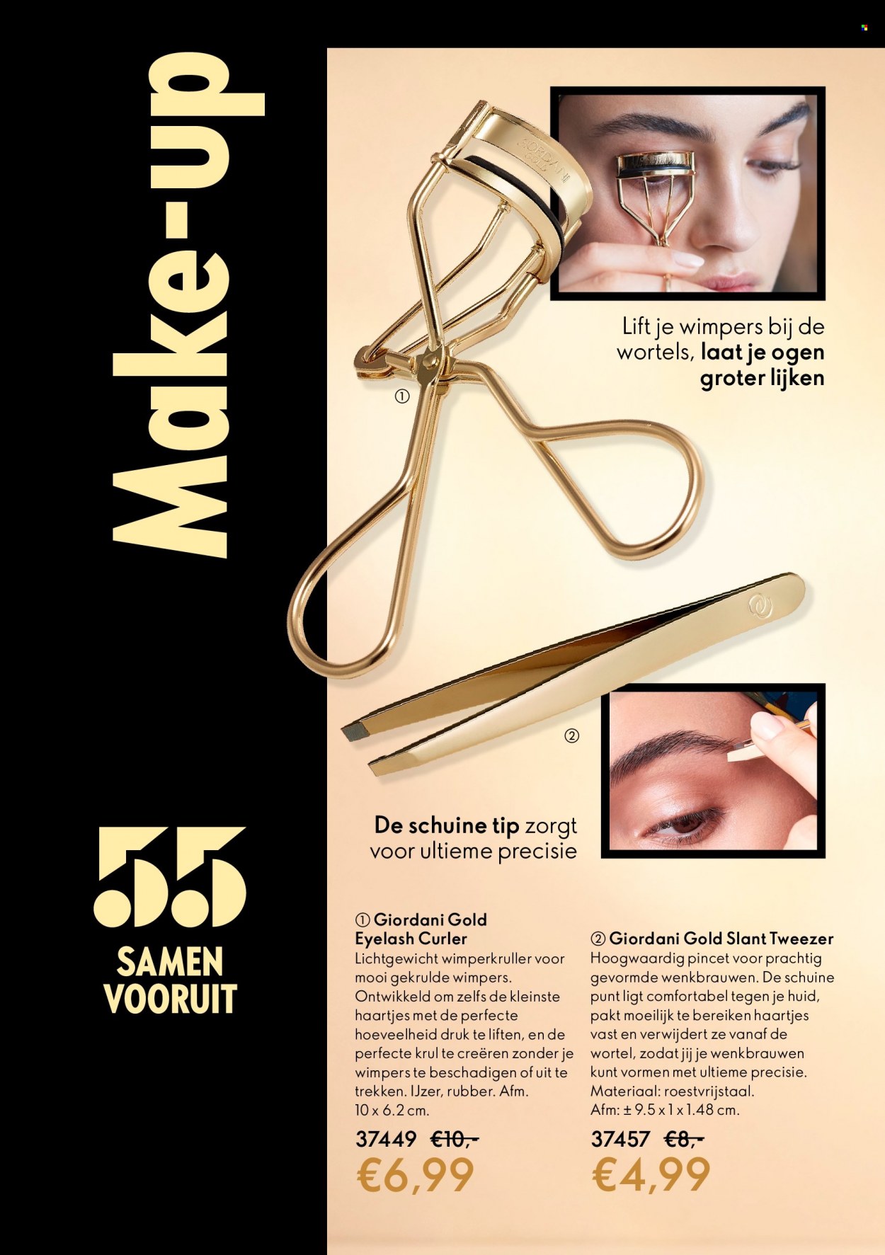 thumbnail - Oriflame-aanbieding - 14-1-2022 - 3-2-2022 -  producten in de aanbieding - Giordani Gold, make-up. Pagina 120.
