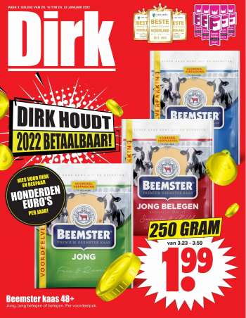 Dirk-aanbieding - 16.1.2022 - 22.1.2022.