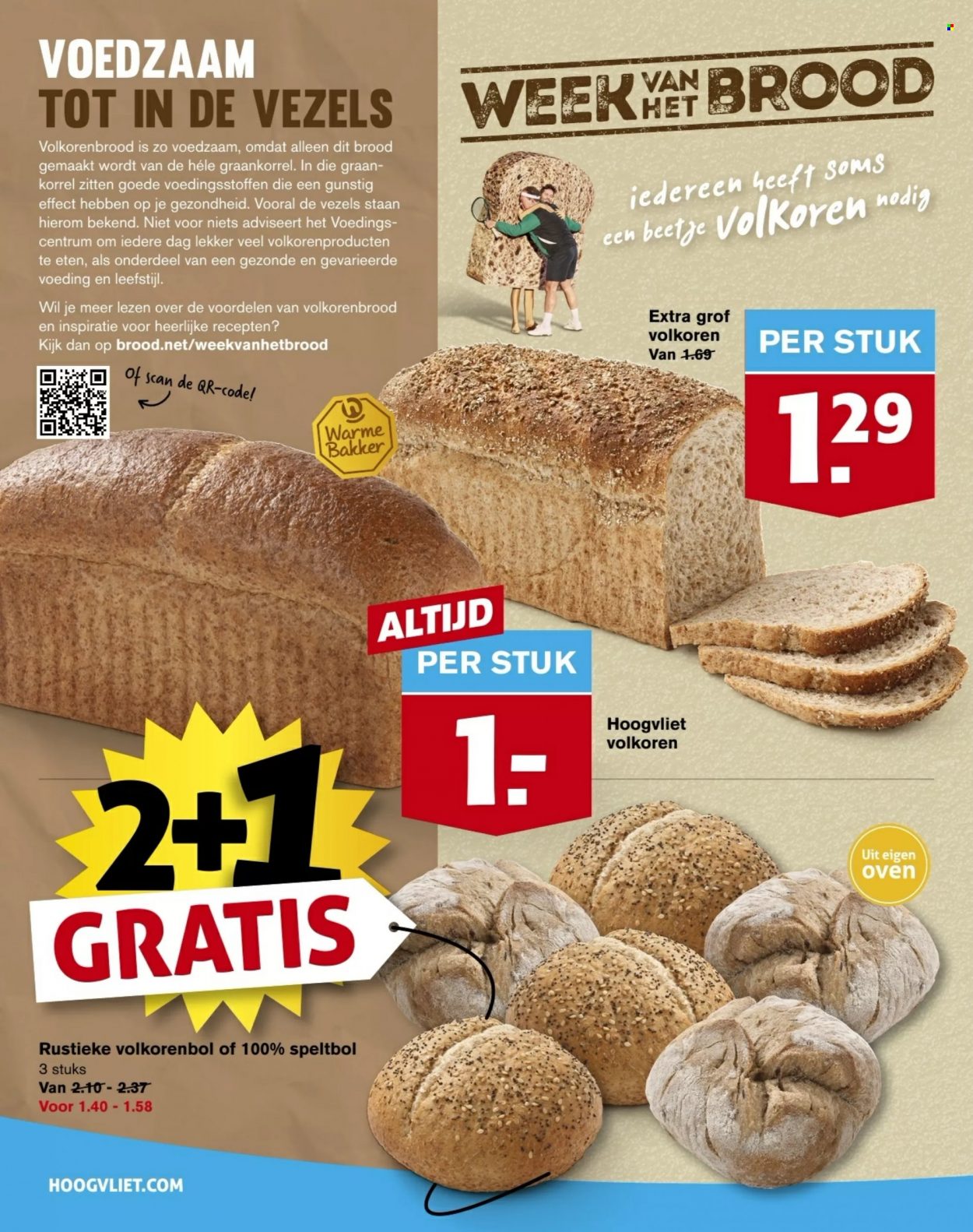 thumbnail - Hoogvliet-aanbieding - 19-1-2022 - 25-1-2022 -  producten in de aanbieding - brood. Pagina 10.