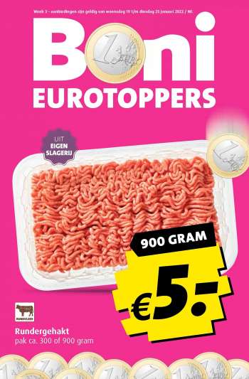 Boni-aanbieding - 19.1.2022 - 25.1.2022.