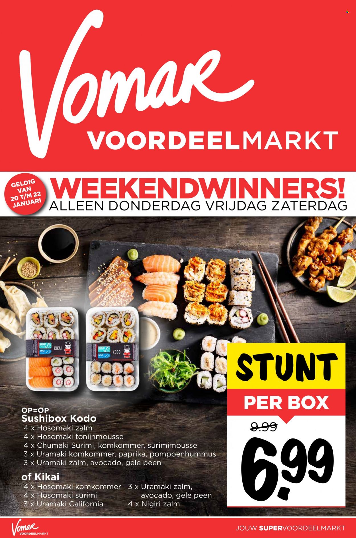 Vomar-aanbieding - 20-1-2022 - 22-1-2022. Pagina 1