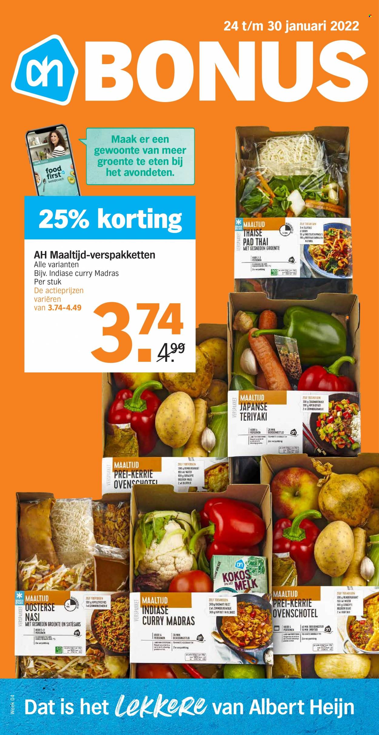 Albert Heijn-aanbieding - 24-1-2022 - 30-1-2022. Pagina 1