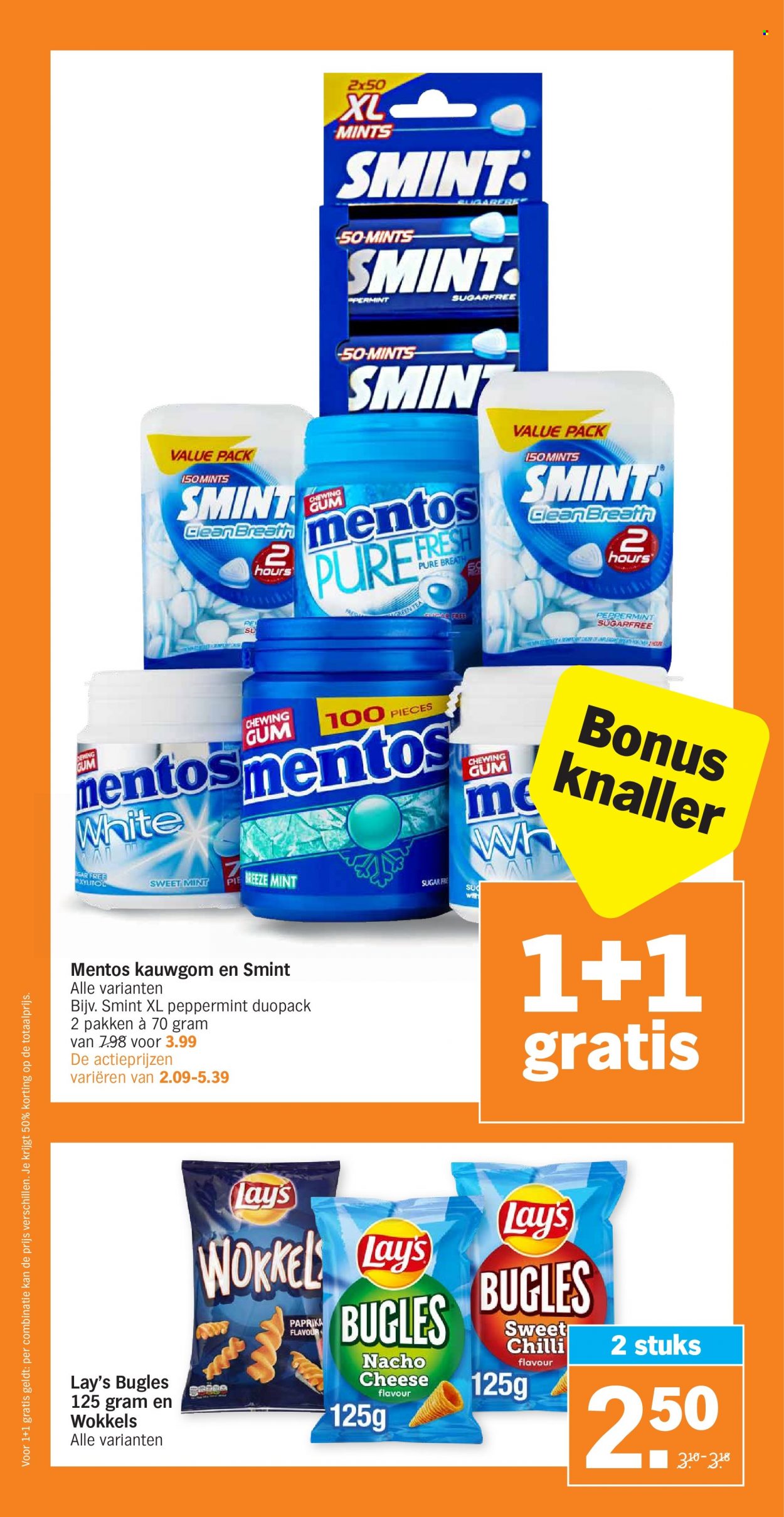 thumbnail - Albert Heijn-aanbieding - 24-1-2022 - 30-1-2022 -  producten in de aanbieding - gum, kauwgom. Pagina 18.