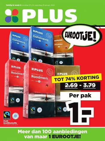 Plus-aanbieding - 23.1.2022 - 29.1.2022.