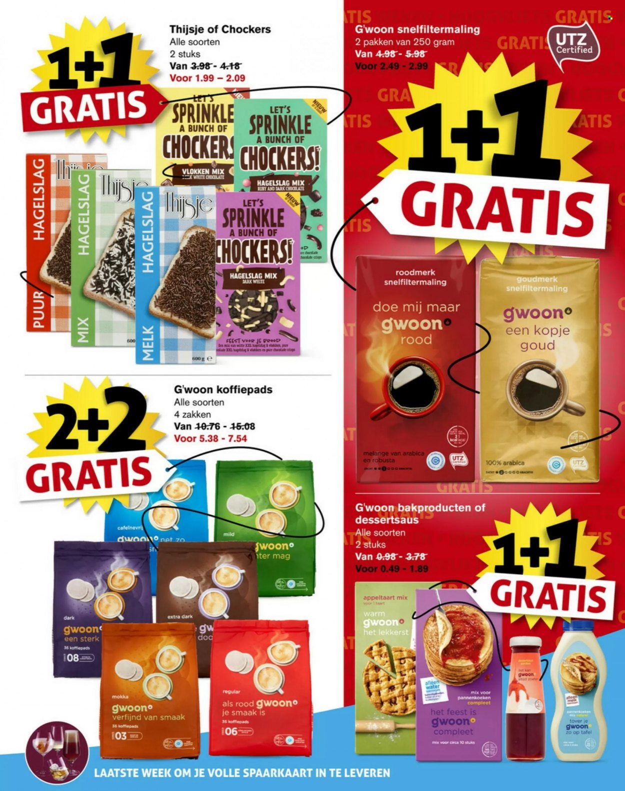 thumbnail - Hoogvliet-aanbieding - 26-1-2022 - 1-2-2022 -  producten in de aanbieding - appeltaart, melk, dessertsaus. Pagina 3.