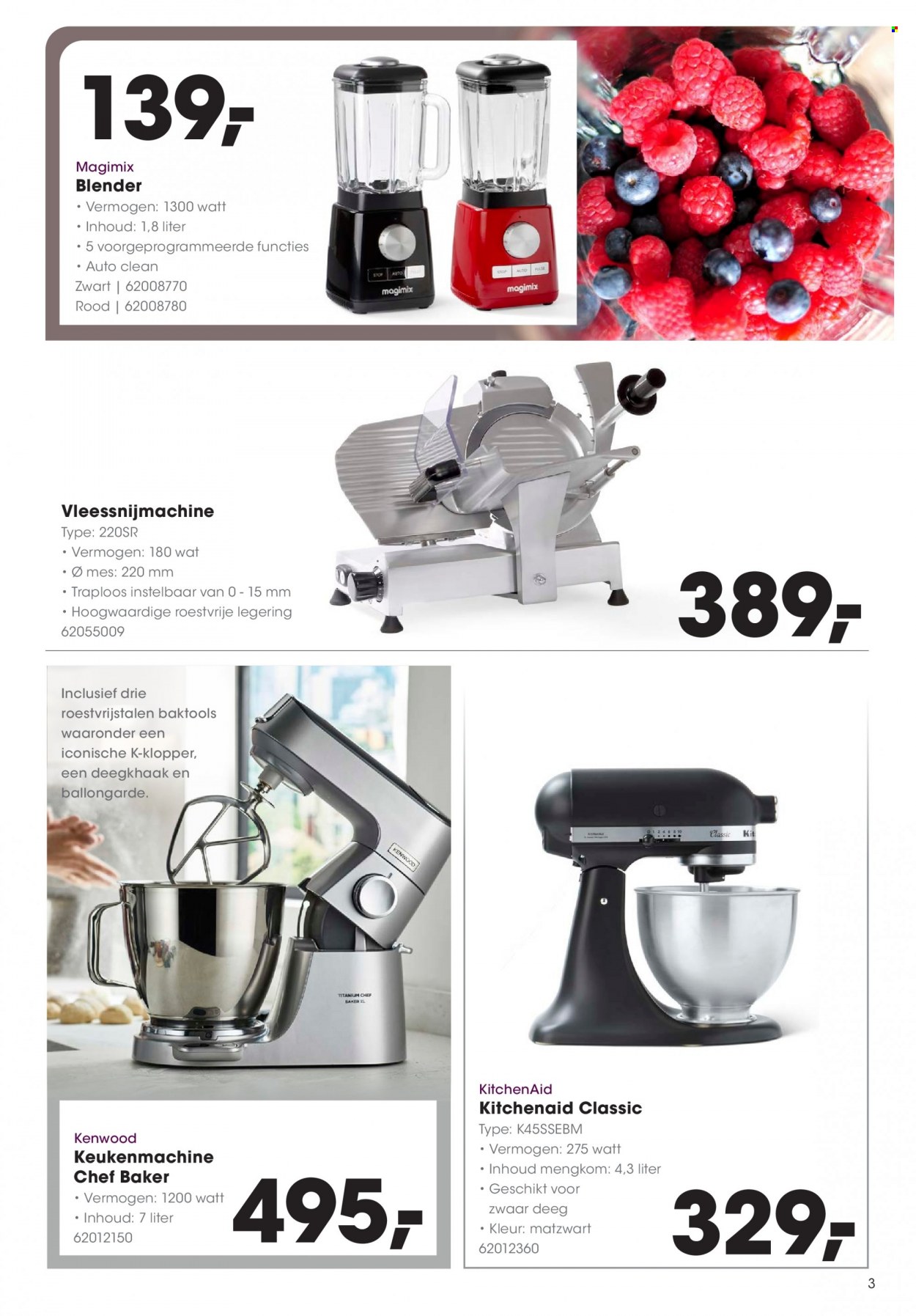thumbnail - Hanos-aanbieding - 24-1-2022 - 6-2-2022 -  producten in de aanbieding - messen, blender, keukenmachine. Pagina 3.