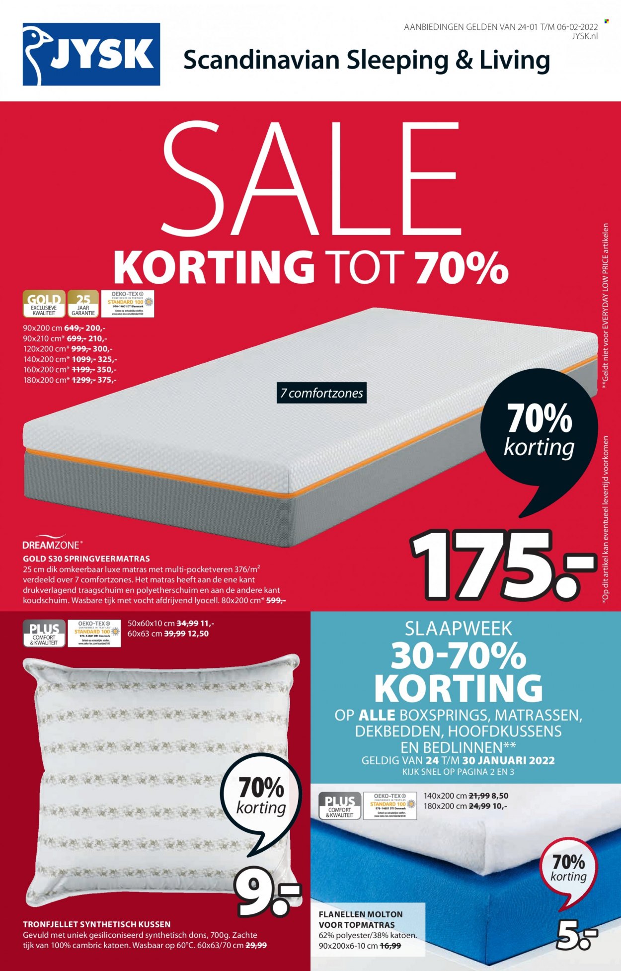 JYSK-aanbieding - 24-1-2022 - 6-2-2022. Pagina 1