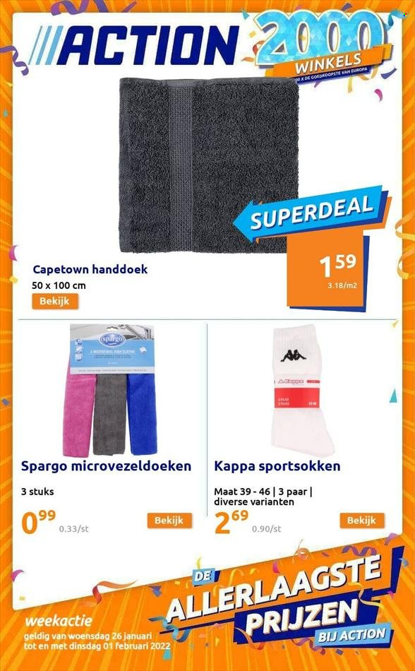 Action-aanbieding - 26-1-2022 - 1-2-2022. Pagina 1