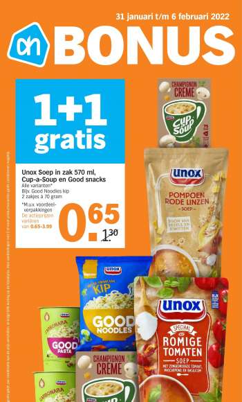 Albert Heijn-aanbieding - 31.1.2022 - 6.2.2022.