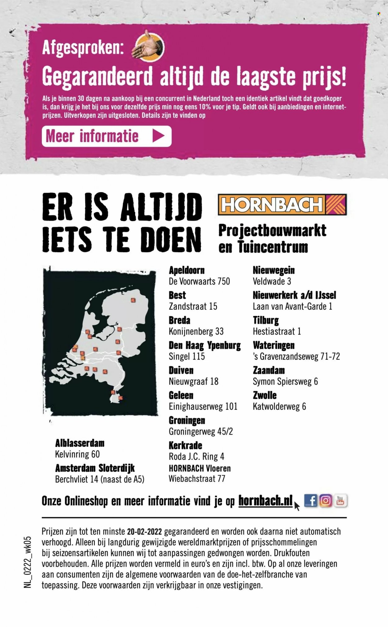 Hornbach-aanbieding - 31-1-2022 - 20-2-2022. Pagina 55