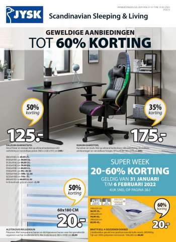 JYSK-aanbieding - 31.1.2022 - 13.2.2022.