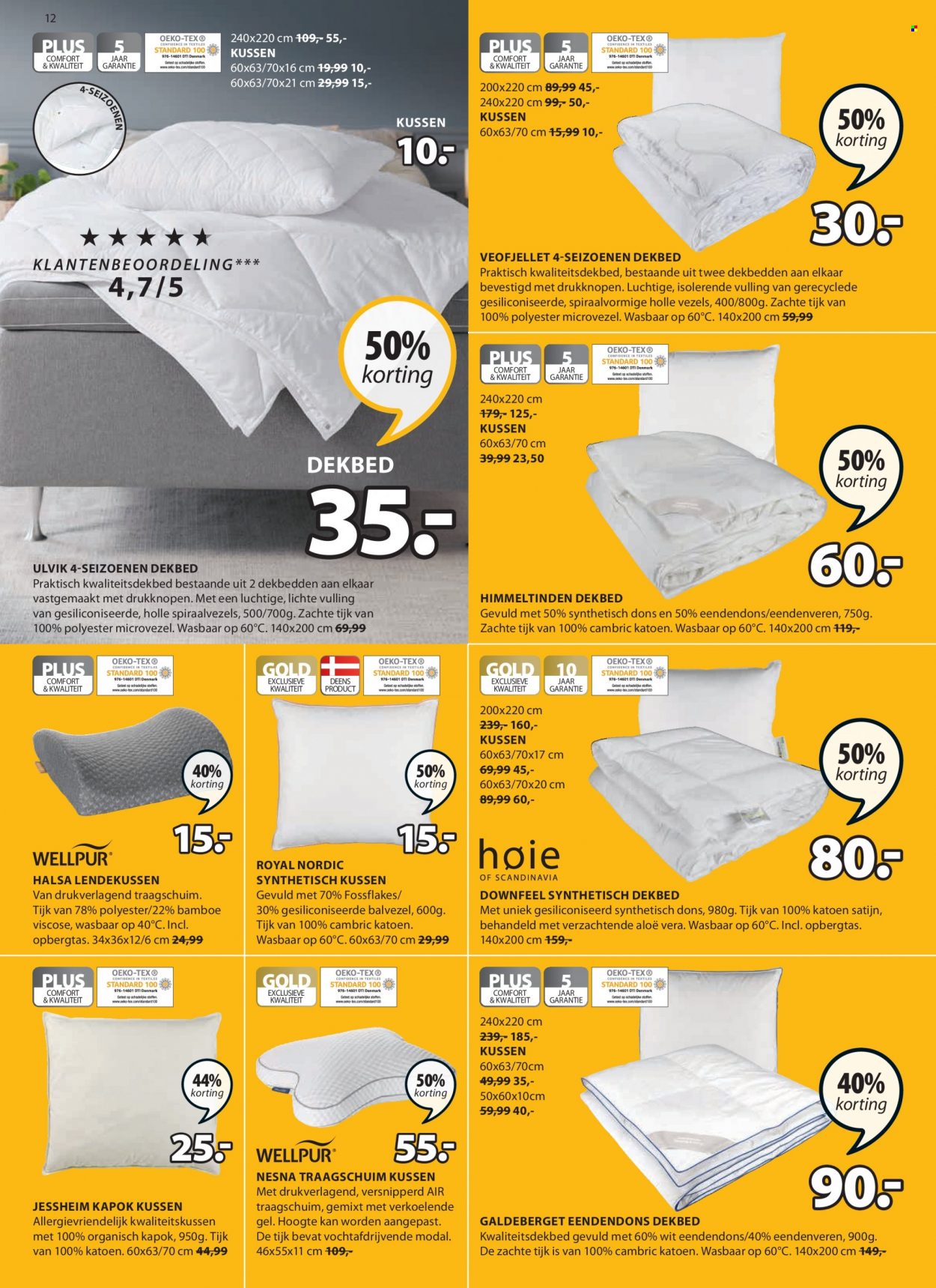 JYSK-aanbieding - 31-1-2022 - 13-2-2022. Pagina 12