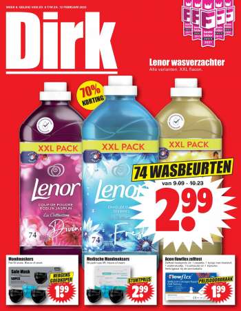 Lenor Dirk aanbiedingen en prijzen | Uw Folder