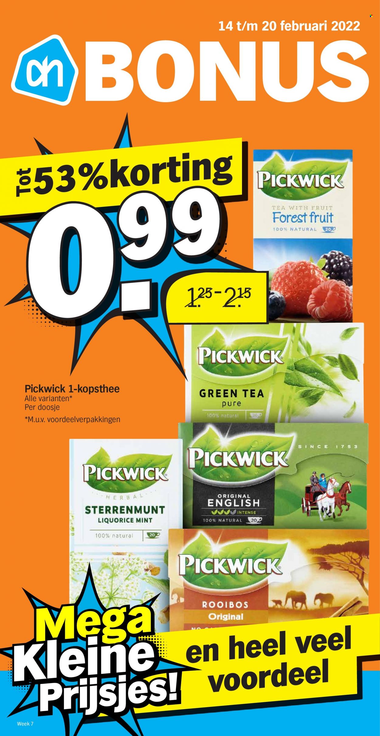 Albert Heijn-aanbieding - 14-2-2022 - 20-2-2022. Pagina 1