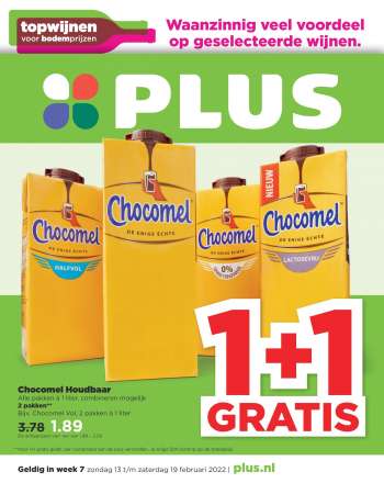 Plus-aanbieding - 13.2.2022 - 19.2.2022.
