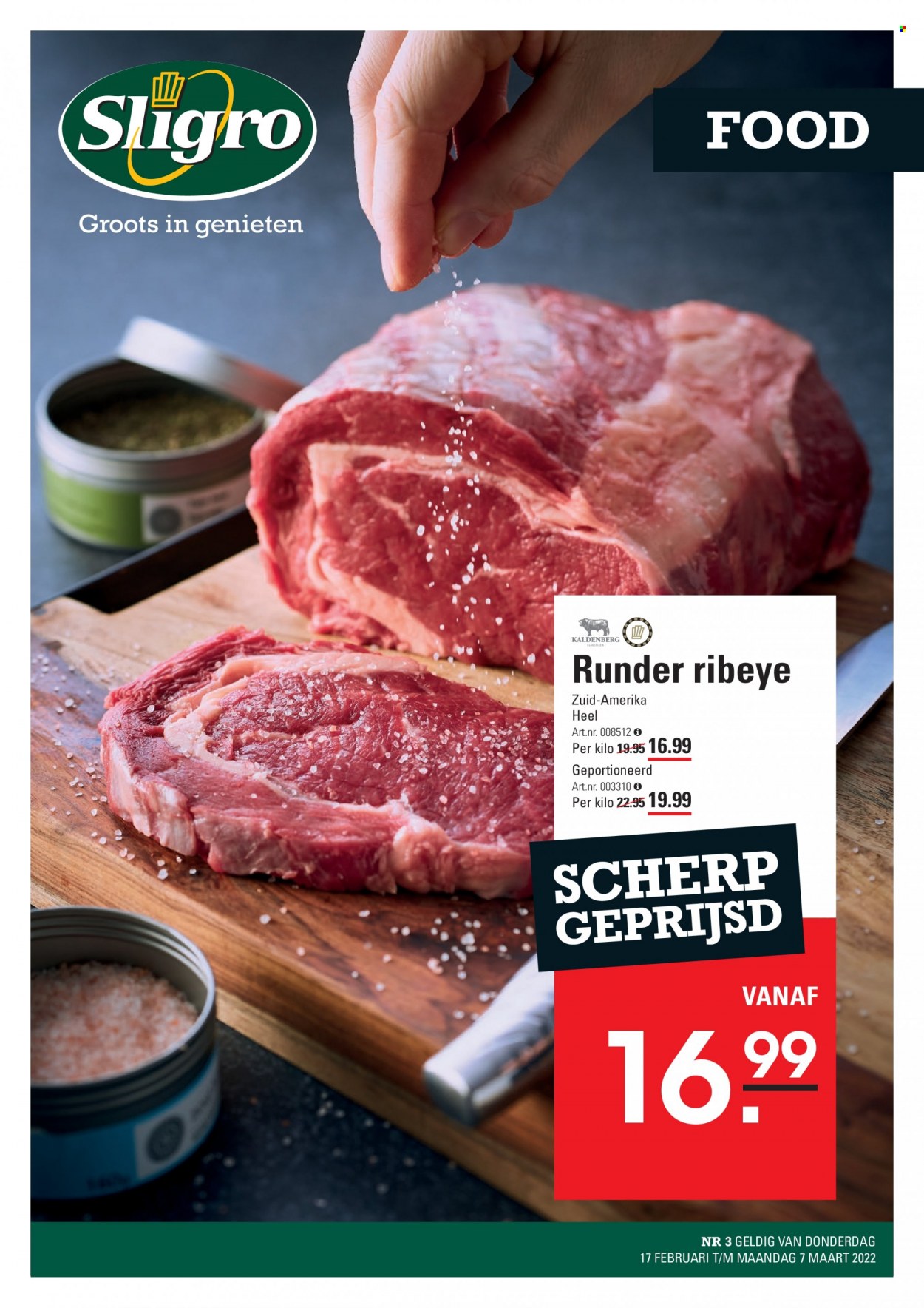 Sligro-aanbieding - 17-2-2022 - 7-3-2022. Pagina 1