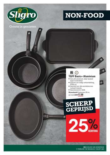 Sligro-aanbieding - 17.2.2022 - 7.3.2022.