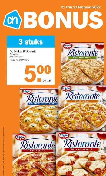 Albert Heijn-aanbieding - 21.2.2022 - 27.2.2022.
