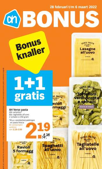 Albert Heijn-aanbieding - 28.2.2022 - 6.3.2022.