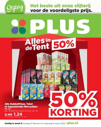 Plus-aanbieding - 27.2.2022 - 5.3.2022.