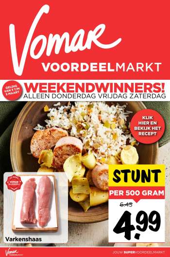 Vomar-aanbieding - 3.3.2022 - 5.3.2022.