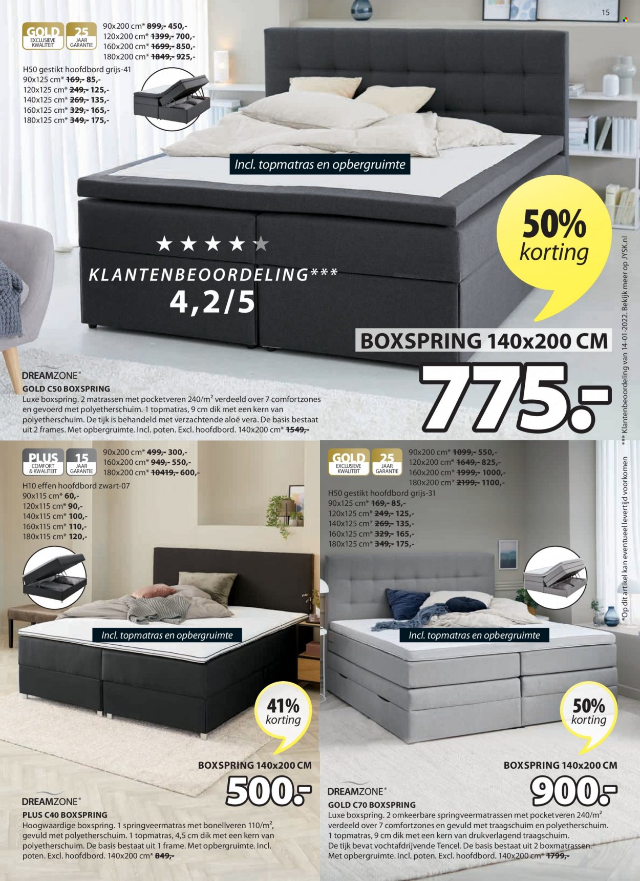 JYSK-aanbieding - 7-3-2022 - 20-3-2022. Pagina 15