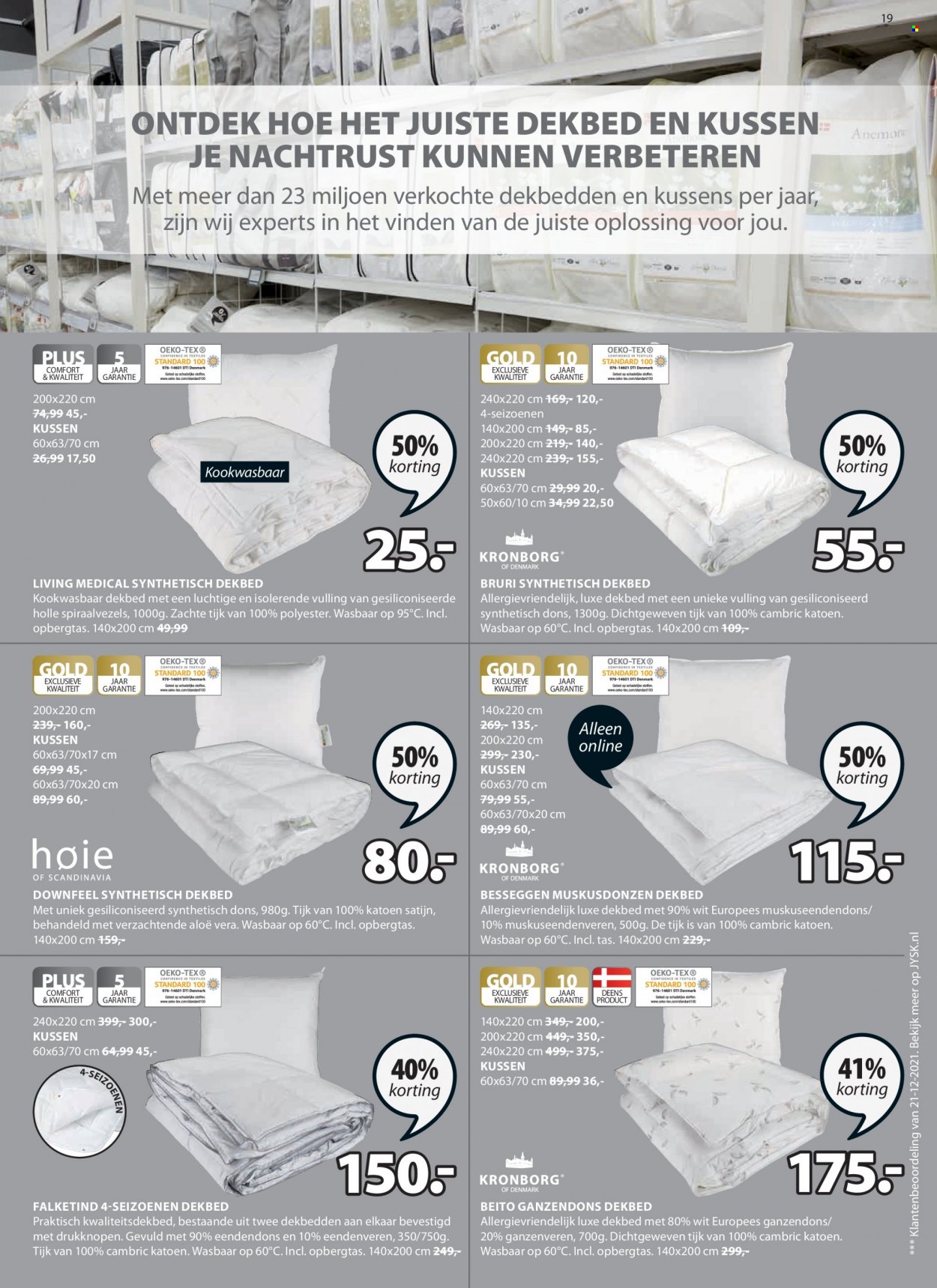 JYSK-aanbieding - 7-3-2022 - 20-3-2022. Pagina 19