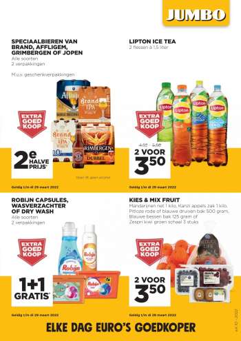 Jumbo-aanbieding - 8.3.2022 - 15.3.2022.