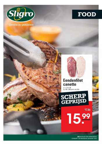 Sligro-aanbieding - 10.3.2022 - 28.3.2022.