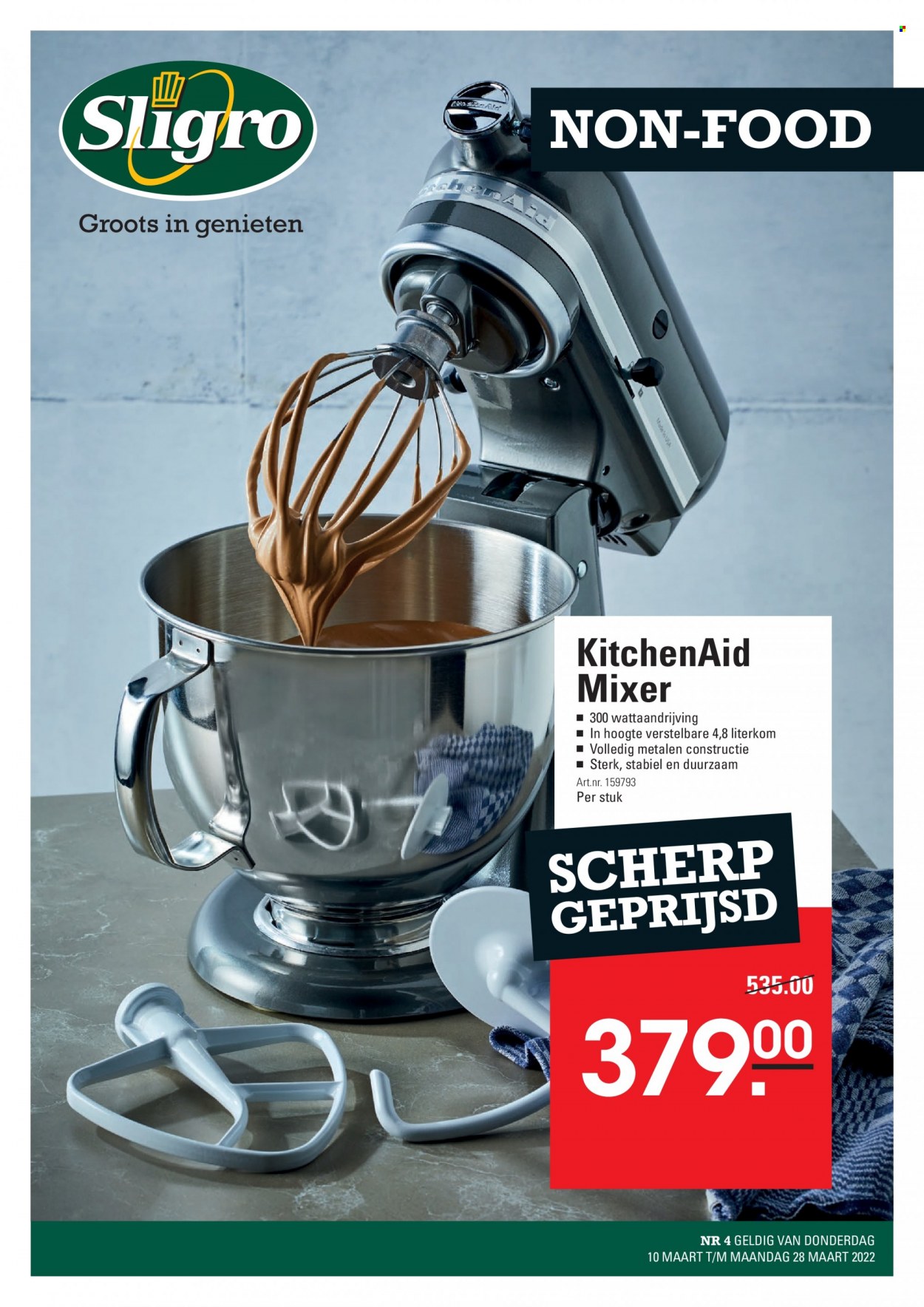 Sligro-aanbieding - 10-3-2022 - 28-3-2022. Pagina 1