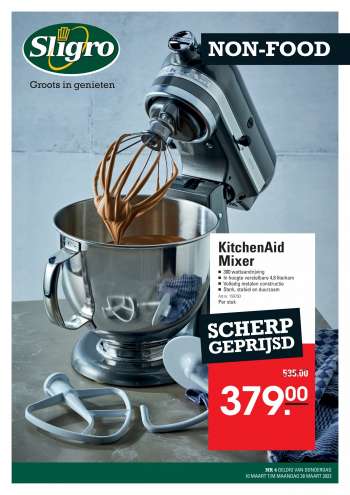 Sligro-aanbieding - 10.3.2022 - 28.3.2022.