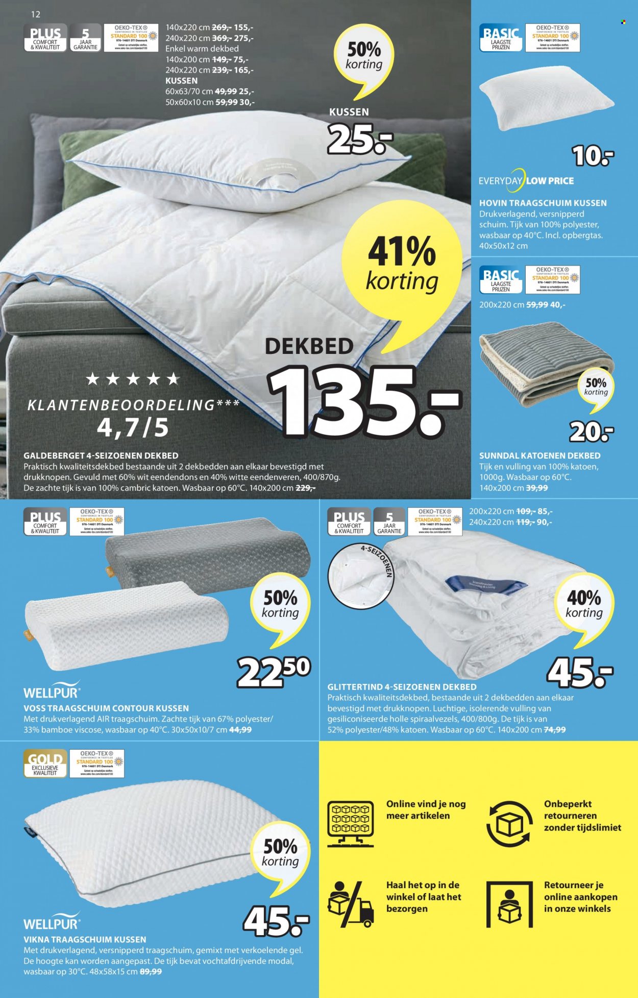 JYSK-aanbieding - 14-3-2022 - 27-3-2022. Pagina 12