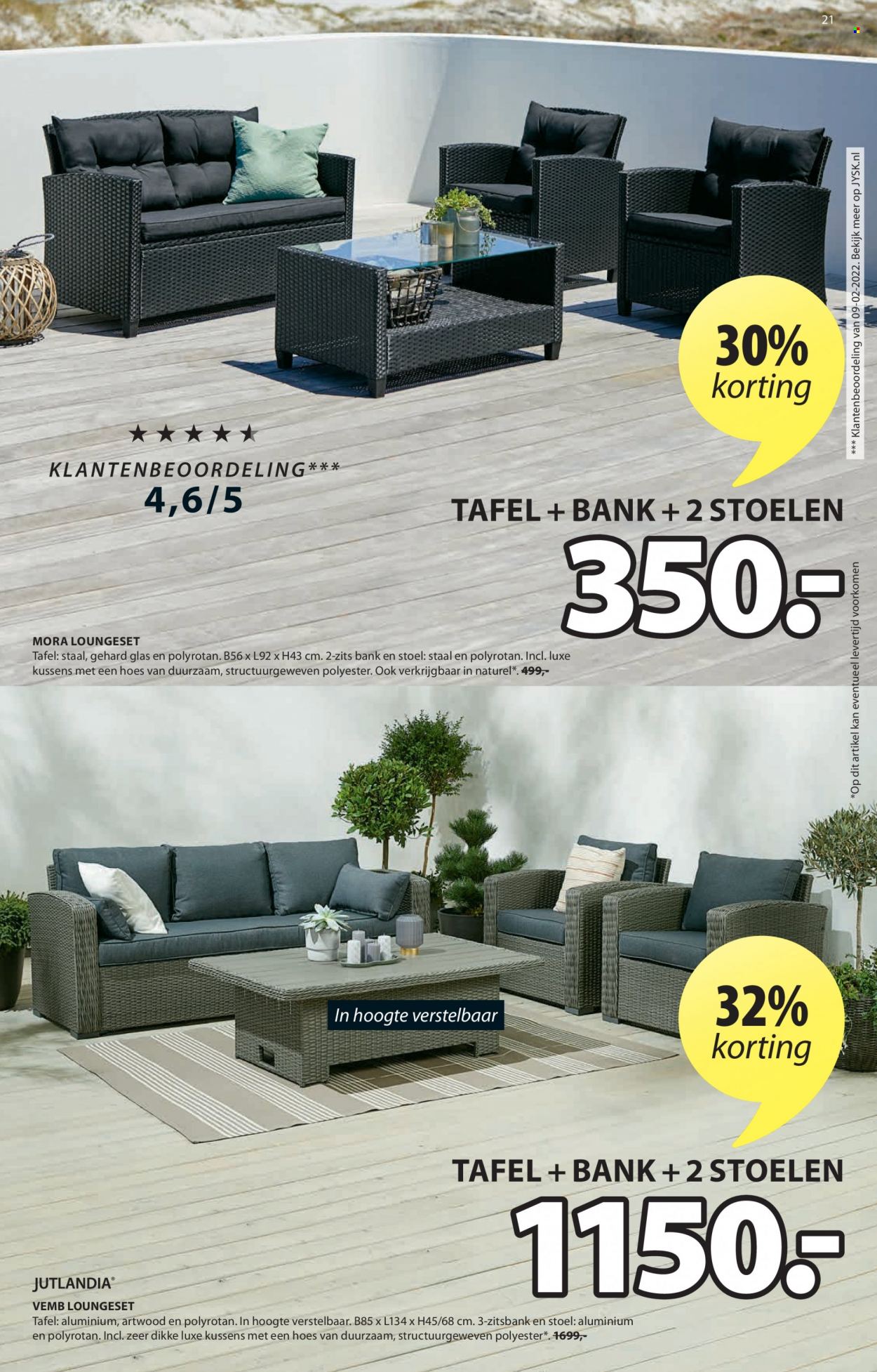 JYSK-aanbieding - 14-3-2022 - 27-3-2022. Pagina 21