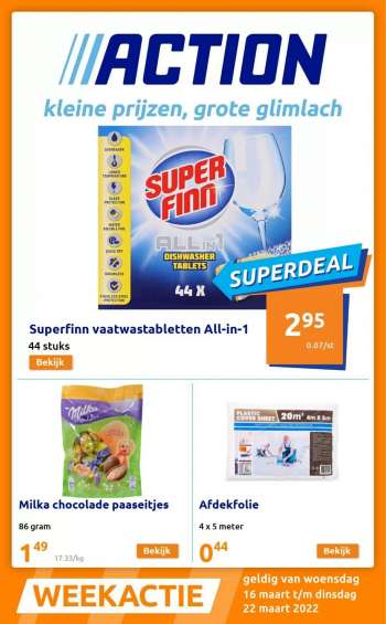 Action-aanbieding - 16.3.2022 - 22.3.2022.