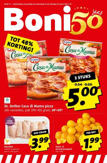 Boni-aanbieding - 23.3.2022 - 29.3.2022.