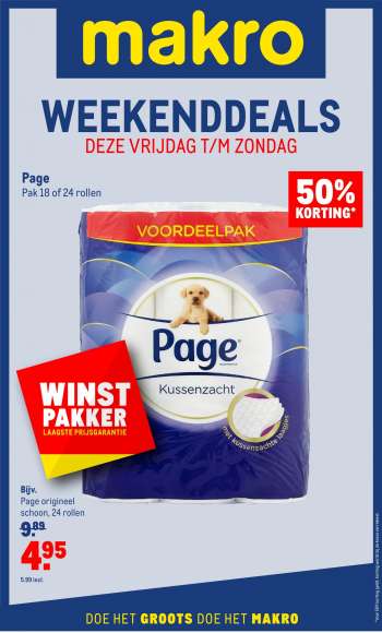 Makro-aanbieding - 25.3.2022 - 27.3.2022.