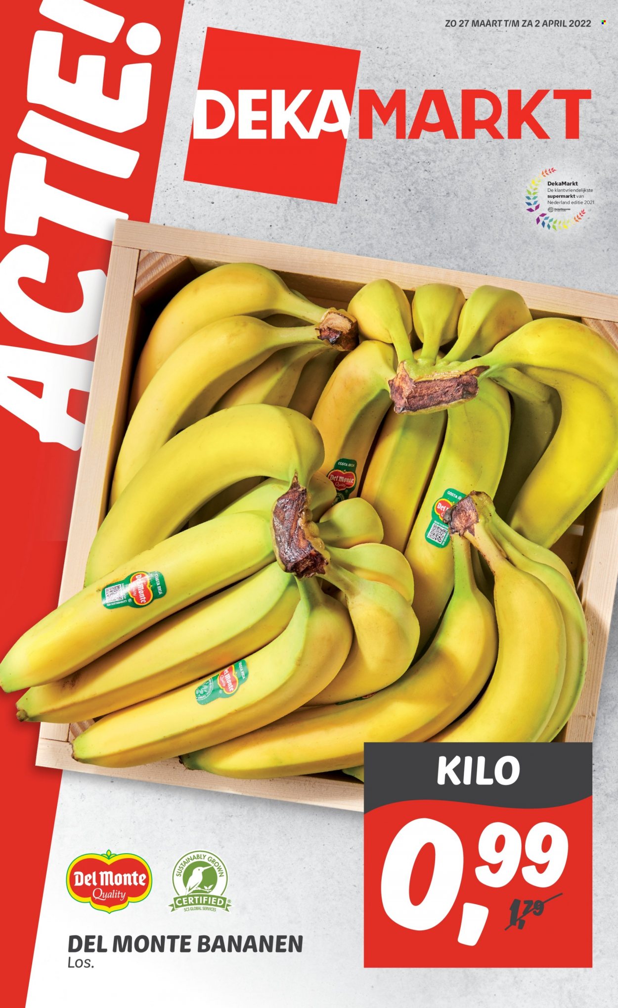 DekaMarkt-aanbieding - 27-3-2022 - 2-4-2022. Pagina 1