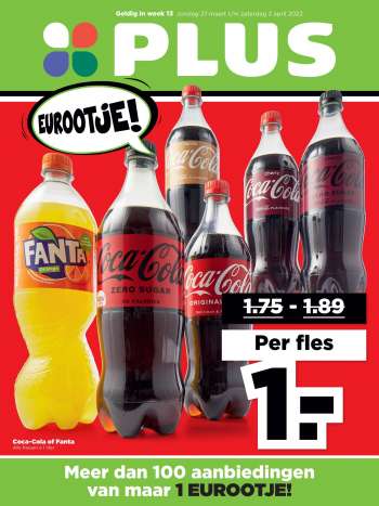 Plus-aanbieding - 27.3.2022 - 2.4.2022.