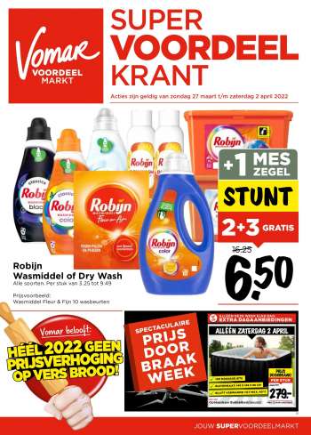 Vomar-aanbieding - 27.3.2022 - 2.4.2022.