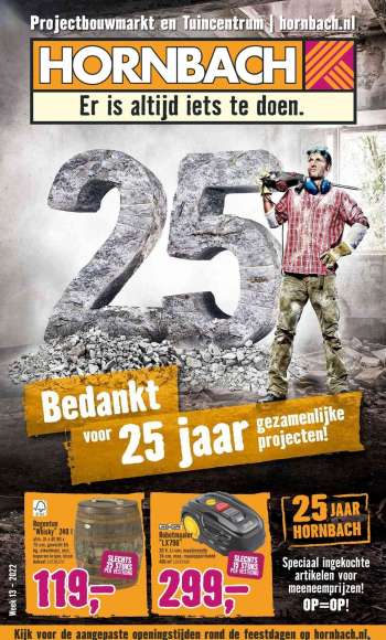 Hornbach-aanbieding.