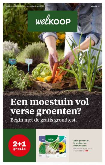 Welkoop-aanbieding - 28.3.2022 - 10.4.2022.