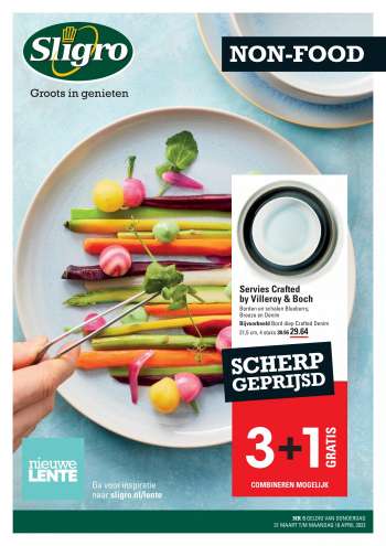Sligro-aanbieding - 31.3.2022 - 18.4.2022.