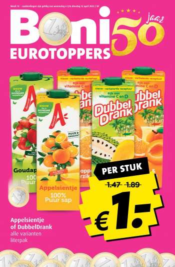 Boni-aanbieding - 6.4.2022 - 12.4.2022.