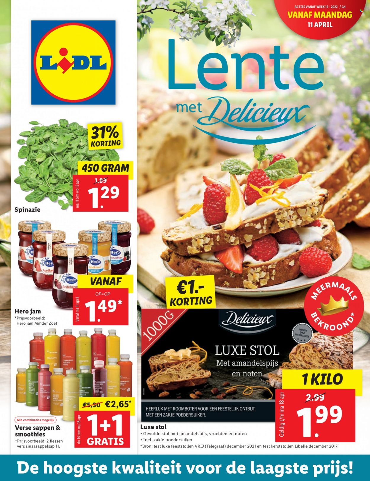 Lidl-aanbieding - 11-4-2022 - 18-4-2022. Pagina 1