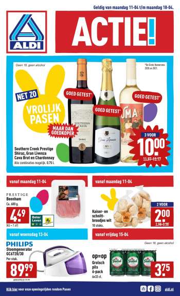 Aldi-aanbieding - 11.4.2022 - 18.4.2022.