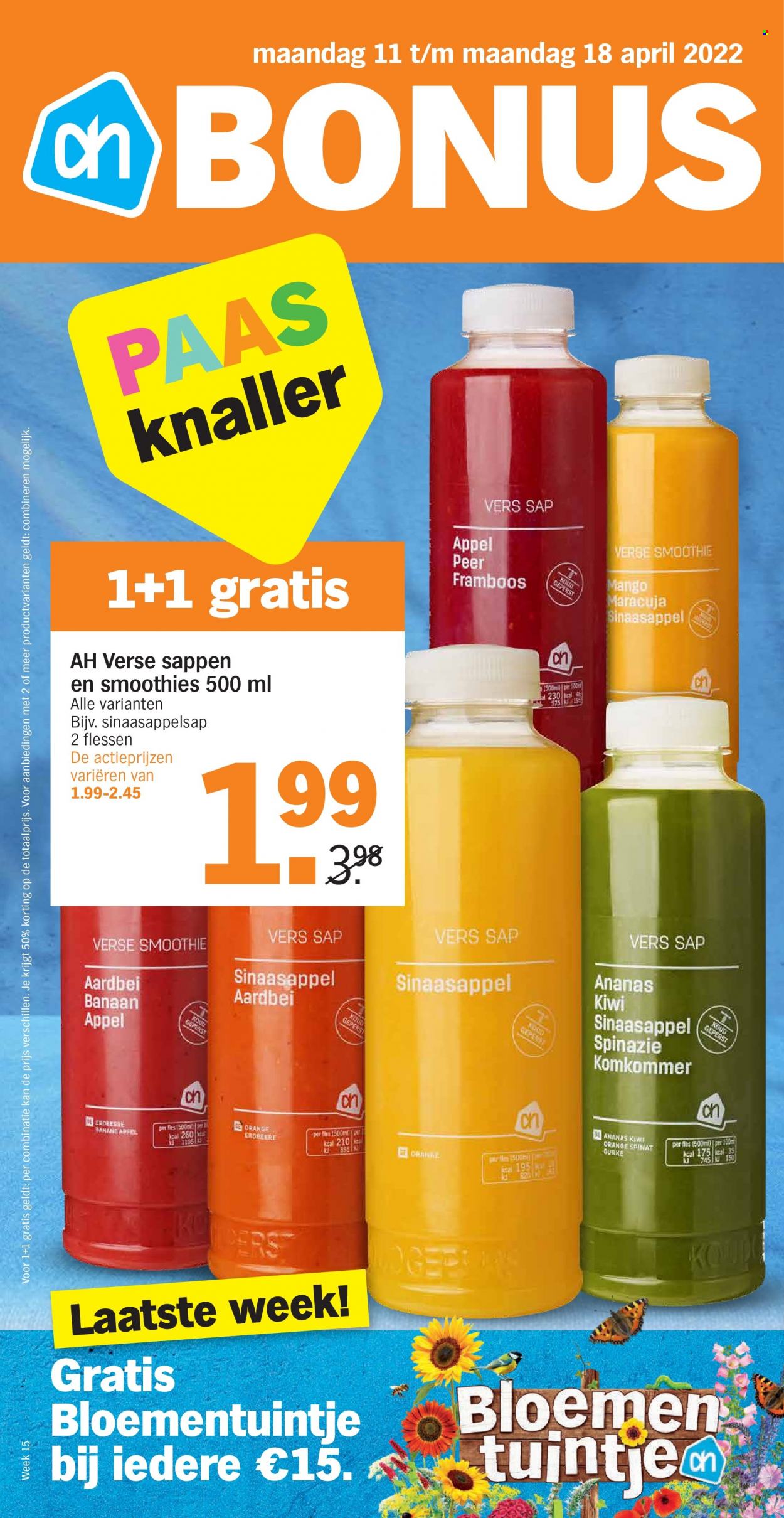 Albert Heijn-aanbieding - 11-4-2022 - 18-4-2022. Pagina 1
