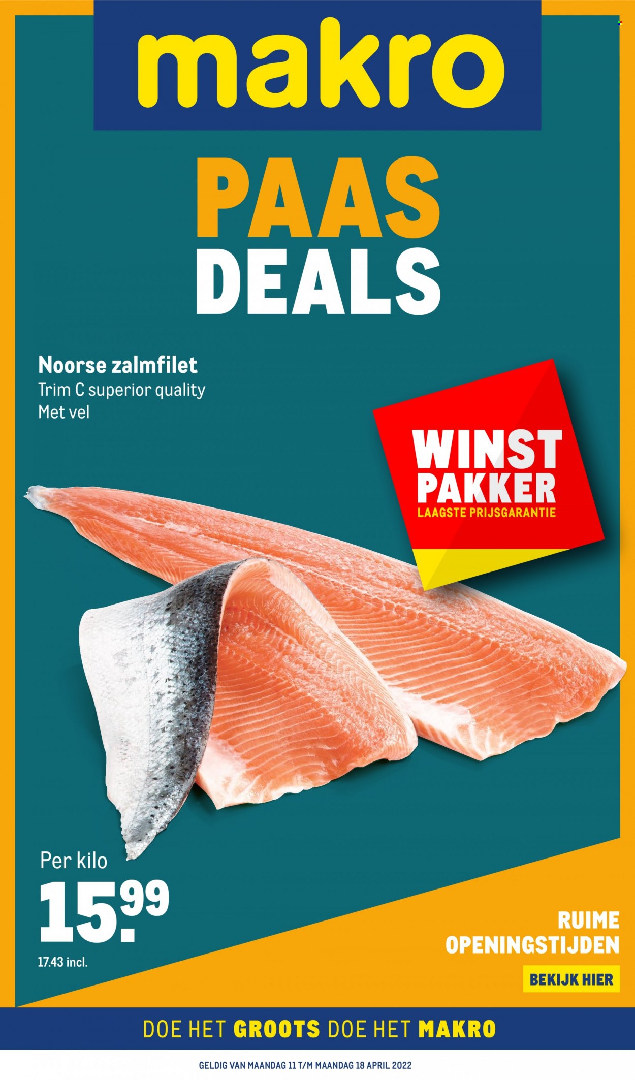 Makro-aanbieding - 11-4-2022 - 18-4-2022. Pagina 1