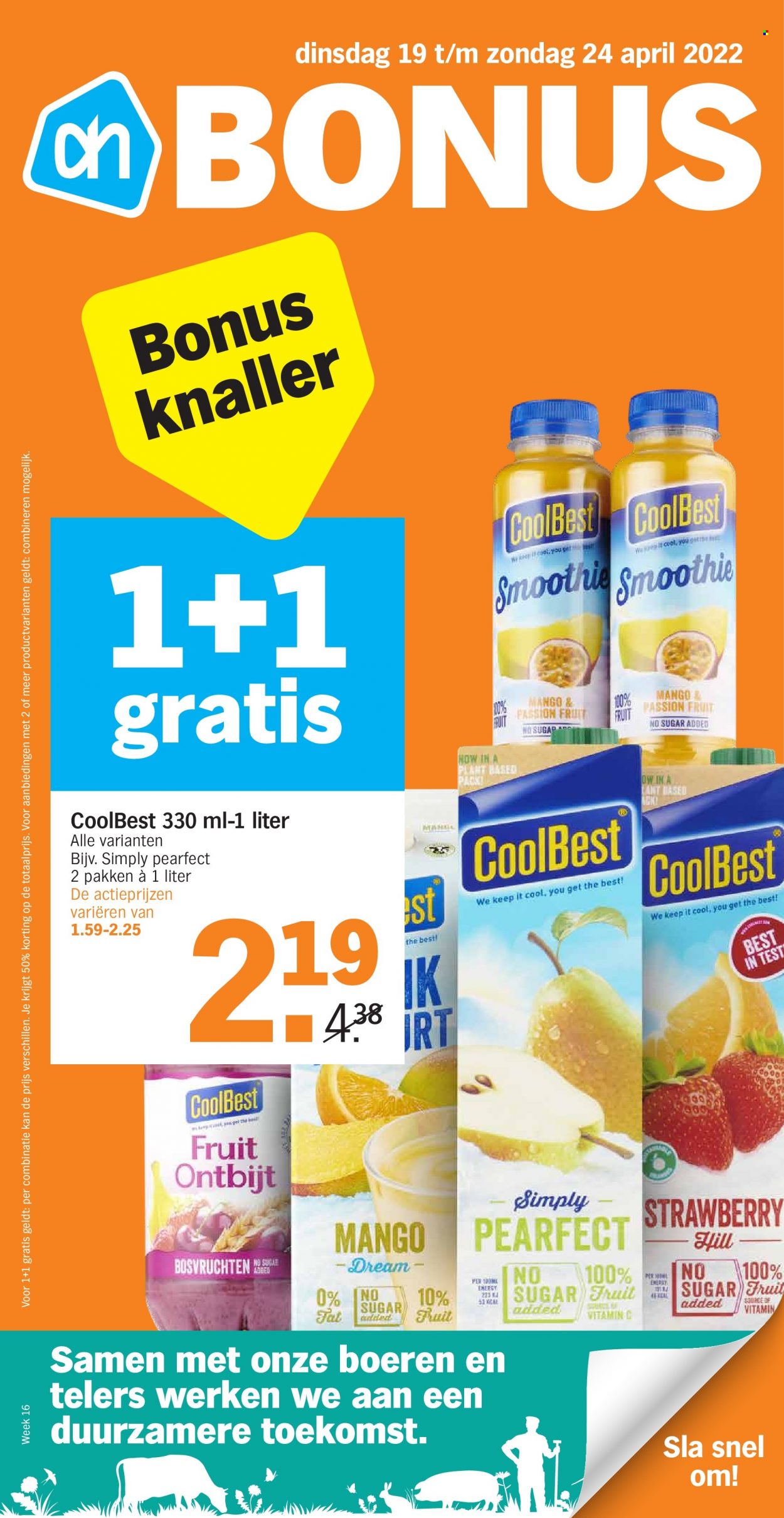 Albert Heijn-aanbieding - 19-4-2022 - 24-4-2022. Pagina 1